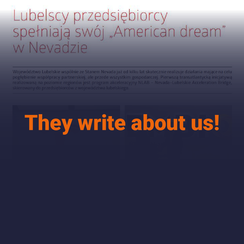 IoT development connected us! Lubelskie Voivodeship is writing about us